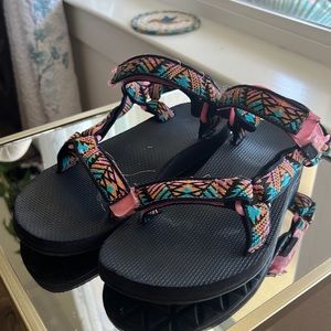 Teva black sandals